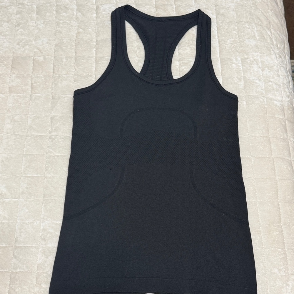 Black Racerback Tank Top